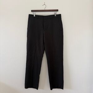 enneth Cole New York 100% Wool Black Dress Pants Size 33 R